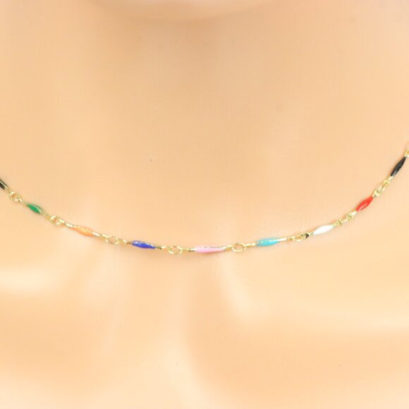 "Minimalist Necklace Chain, Elegant Jewelry for Women & Girls | MLCRC1843 - Picture 7 of 10